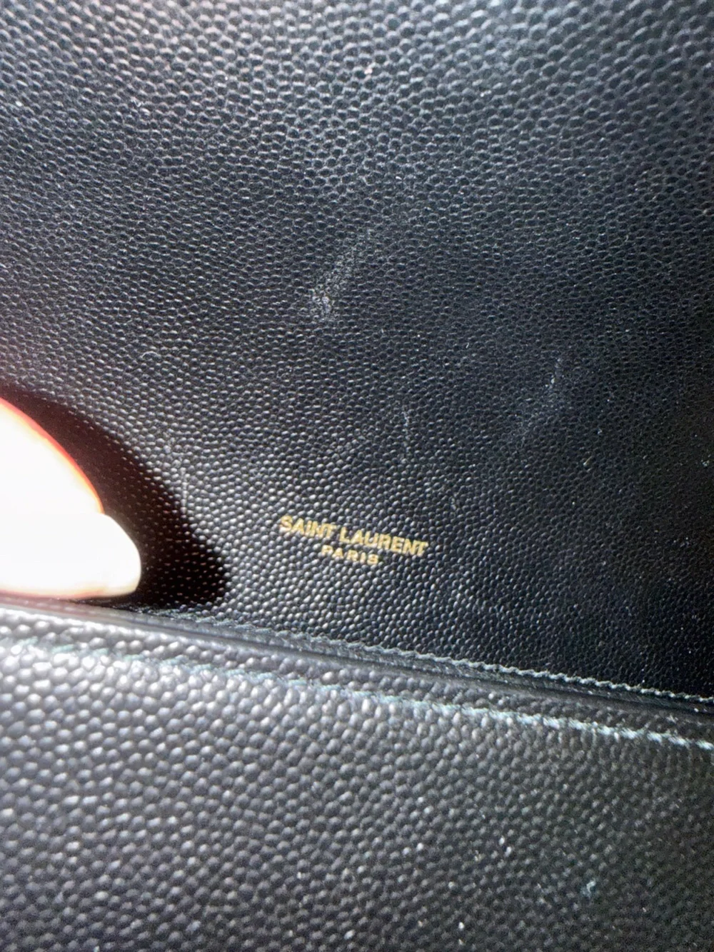 Saint Laurent Kate YSL Medium Leather Crossbody Bag in Black